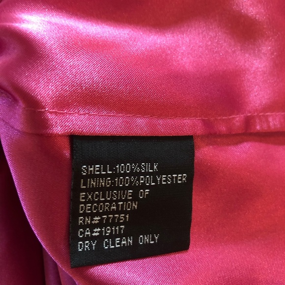 NWT BETSEY JOHNSON HOT PINK/ SEQUIN DRESS - Picture 7 of 7